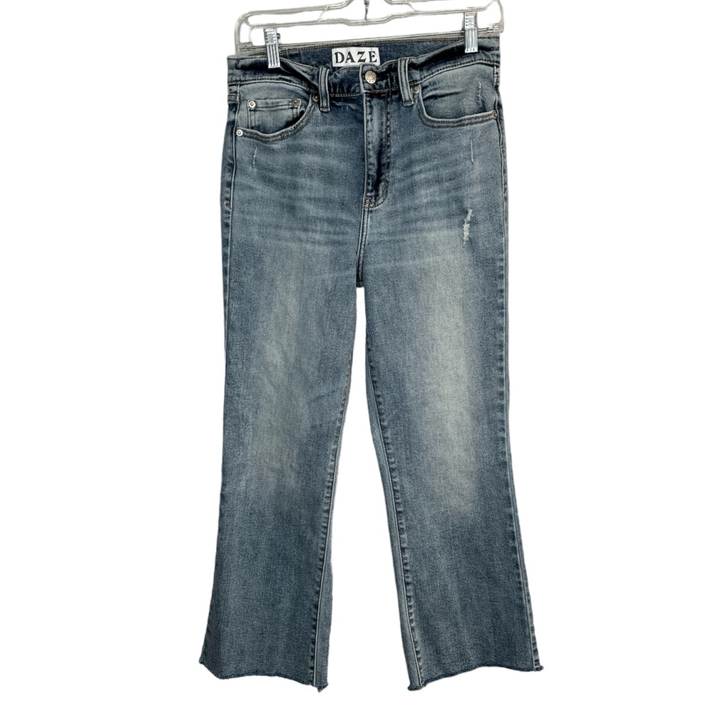 DAZE High-Rise Women's Jeans in Faded Blue